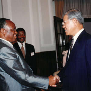 總統接見史瓦濟蘭王國總理穆比黎尼夫婦於總統府-李總統照片冊-MOFA109179CF-2020-12-PH00115-054