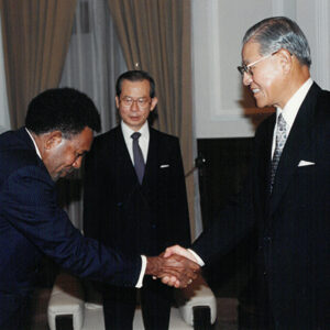 總統接見所羅門群島國會議長陀福華於總統府-李總統照片冊-MOFA109179CF-2020-12-PH00115-100