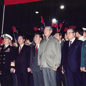 總統參加元旦升旗典禮-李總統照片冊-MOFA109179CF-2020-12-PH00121-001