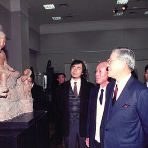 總統參加楊英風92年個展於台北-李總統照片冊-MOFA109179CF-2020-12-PH00121-008