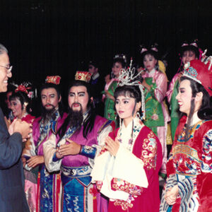 總統觀賞明華園歌仔戲團演出之「濟公活佛」國家劇院-李總統照片冊-MOFA109179CF-2020-12-PH00121-052