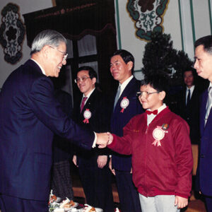 總統接見第一屆國家發明獎得獎人施振榮等於總統府-李總統照片冊-MOFA109179CF-2020-12-PH00121-058