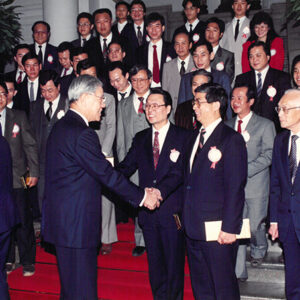 總統接見第一屆國家發明獎得獎人施振榮等於總統府-李總統照片冊-MOFA109179CF-2020-12-PH00121-059