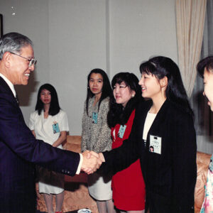 總統接見美國白宮學人獎西屋科技獎華裔青年獎得獎人-李總統照片冊-MOFA109179CF-2020-12-PH00121-061