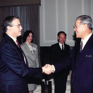 總統接見美國普林斯大學校長夏匹羅夫婦於總統府-李總統照片冊-MOFA109179CF-2020-12-PH00121-067