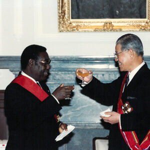 中非共和國總統柯林巴閣下受勳於總統府-李總統照片冊-MOFA109179CF-2020-12-PH00121-103