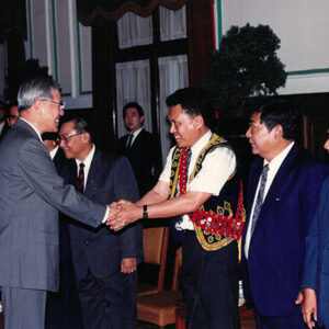 總統接見台灣地區少數民族代表翁文德等人於總統府-李總統照片冊-MOFA109179CF-2020-12-PH00121-104