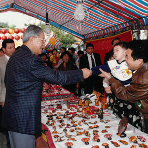 總統參觀台南市「社區文化巡禮」活動-李總統照片冊-MOFA109179CF-2020-12-PH00122-023