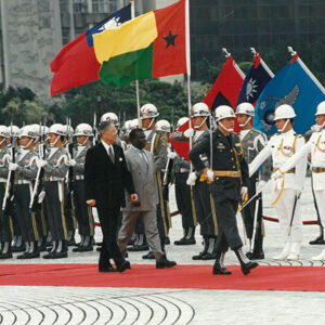 軍禮歡迎幾內亞比索共和國總統維拉閣下(中正紀念堂)-李總統照片冊-MOFA109179CF-2020-12-PH00122-093