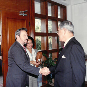 總統接見加州大學舊金山分校校長柯瑞根夫婦於寓所-李總統照片冊-MOFA109179CF-2020-12-PH00123-018