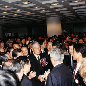 總統蒞臨台北市議會新廈落成典禮剪綵及參觀-李總統照片冊-MOFA109179CF-2020-12-PH00123-022