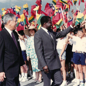 軍禮歡迎幾內亞比索國務委員會主席維拉閣下於松山機場-李總統照片冊-MOFA109179CF-2020-12-PH00123-029