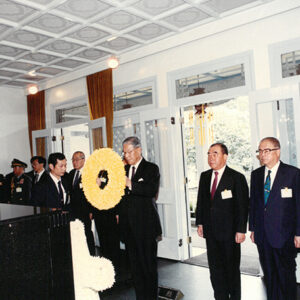 總統率軍政首長謁陵(慈湖)-李總統照片冊-MOFA109179CF-2020-12-PH00123-095